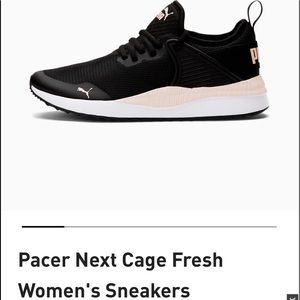 Puma Pacer Next Cage Fresh Women’s Sneakers in Black/Pink